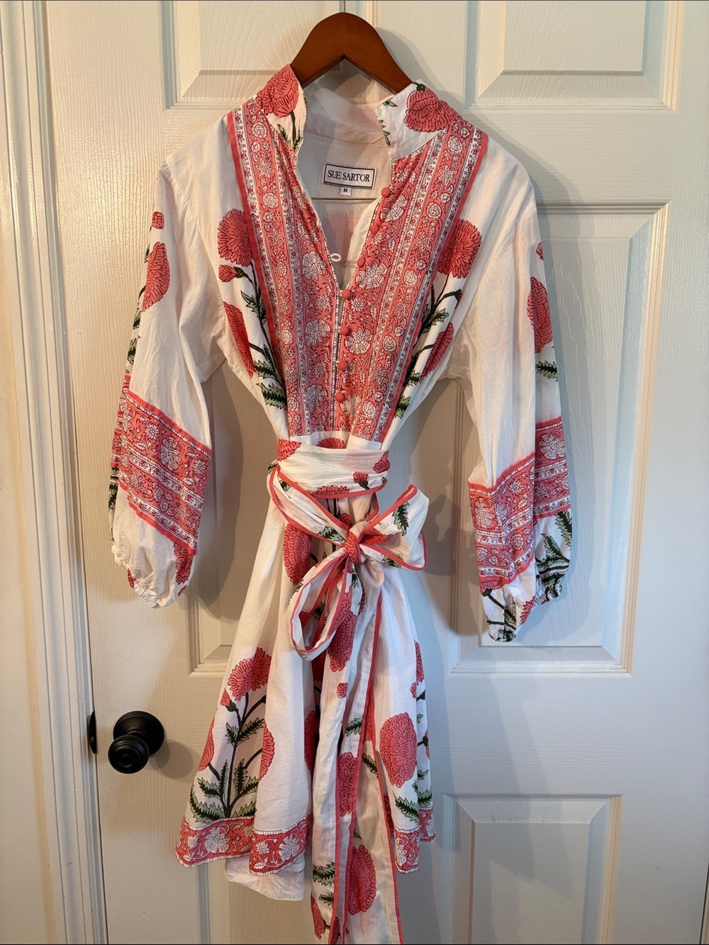 Rosy Marigold Flounce Shorty Dress
SUE SARTOR-MEDIUM